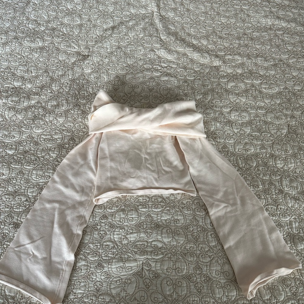Cream Women's Off the Shoulder Top